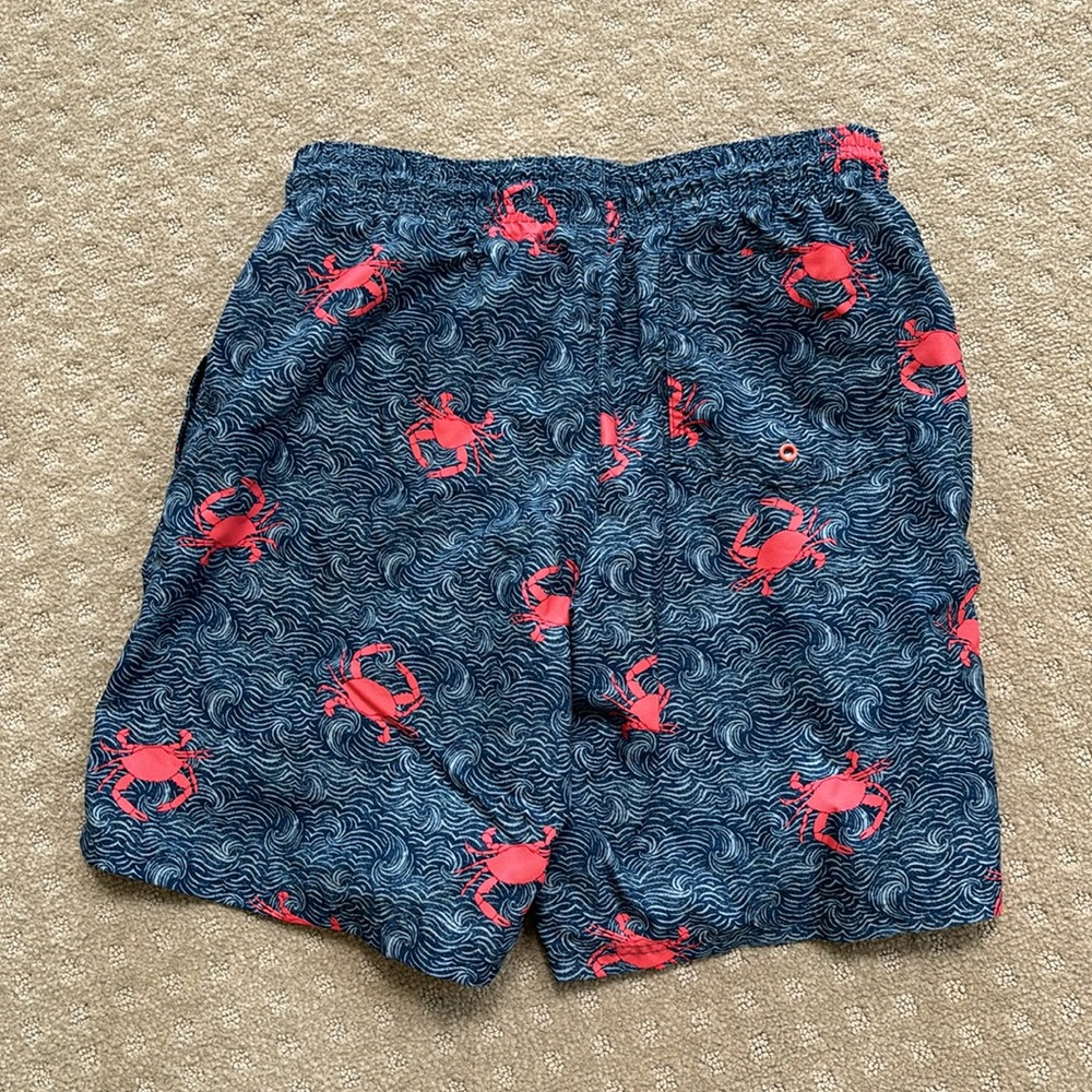NWOT | Men Swim Trunks, Crab Print, Size Medium - Picture 2 of 4
